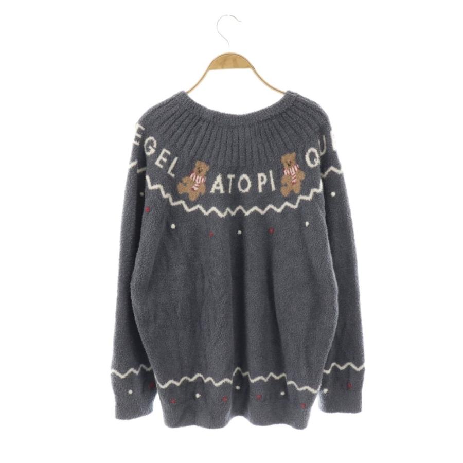 ジェラートピケ gelato pique 24AW HOLIDAY ノルディック プルオーバー