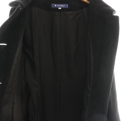 極美品 M's GRACY アルパカ軽量　パールリボンコート　40 ロング 極美品 M's GRACY アルパカ軽量 パールリボンコート 40 ロング - メルカリ