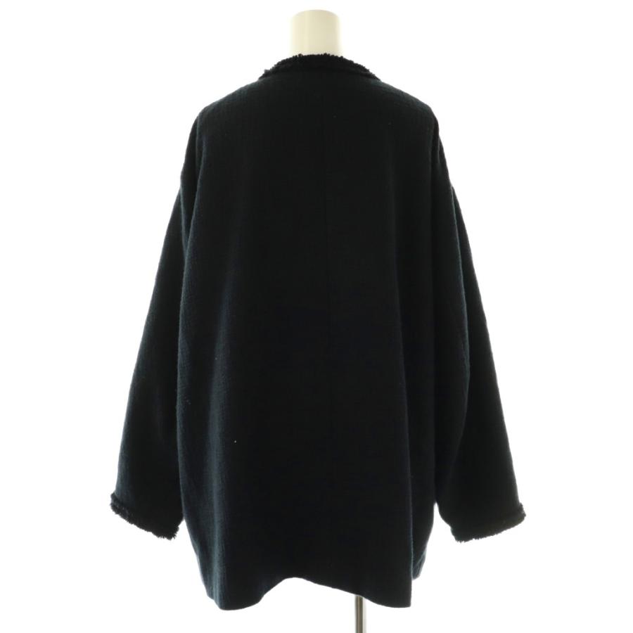 シンゾーン Shinzone 23SS TWEED JACKET ジャケット ノーカラー