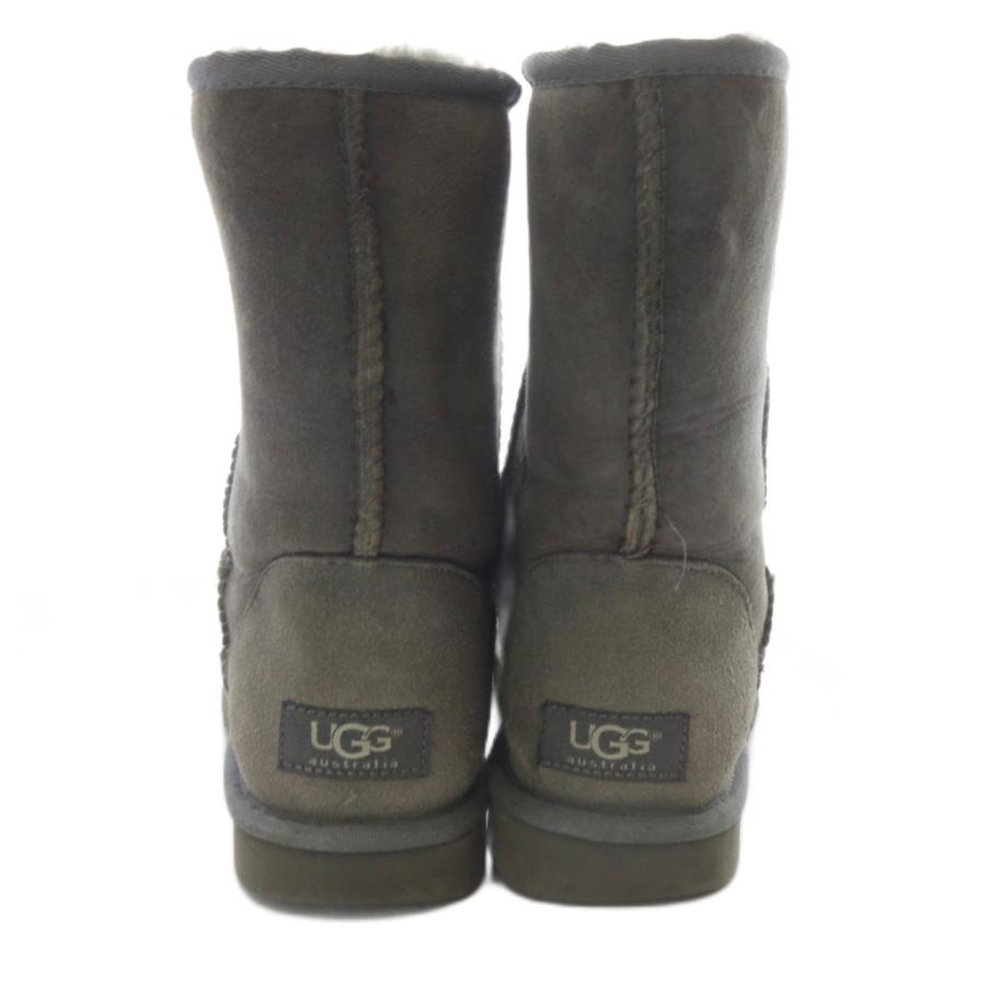 アグ オーストラリア UGG australia ムートンブーツ ミドル ロゴ 24cm