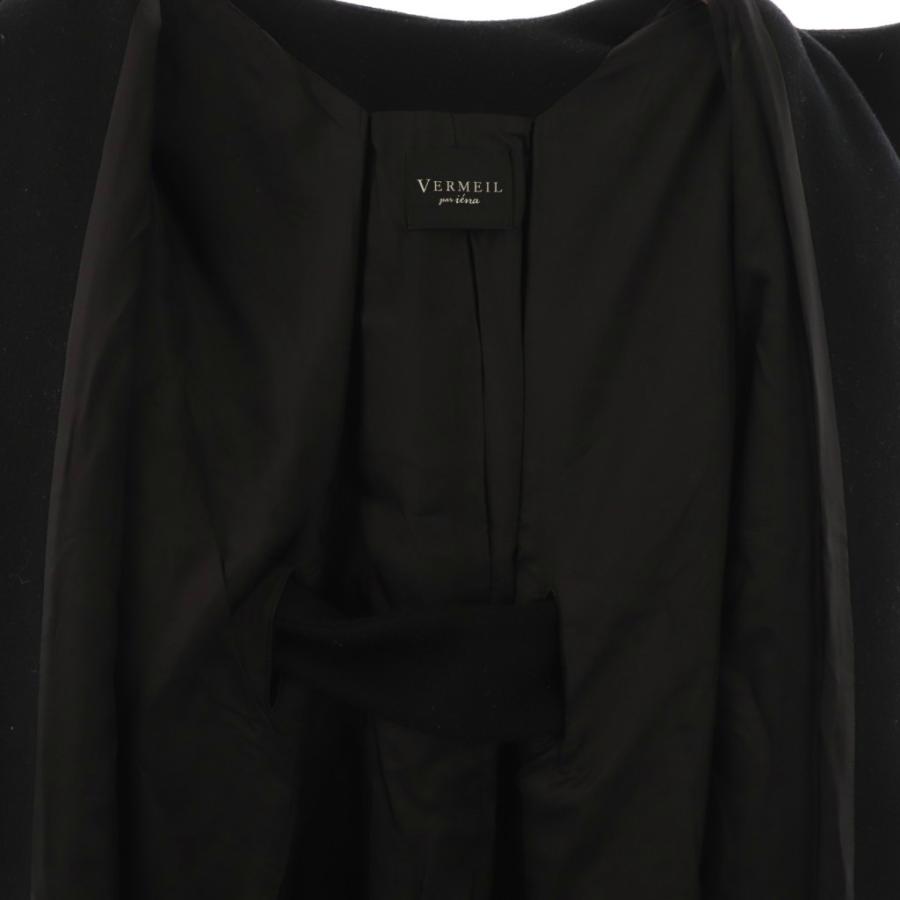 VERMEIL par iena Super100sメルトン テントラインコート ヴェルメイユ パー イエナ VERMEIL par iena Super100s メルトンテント