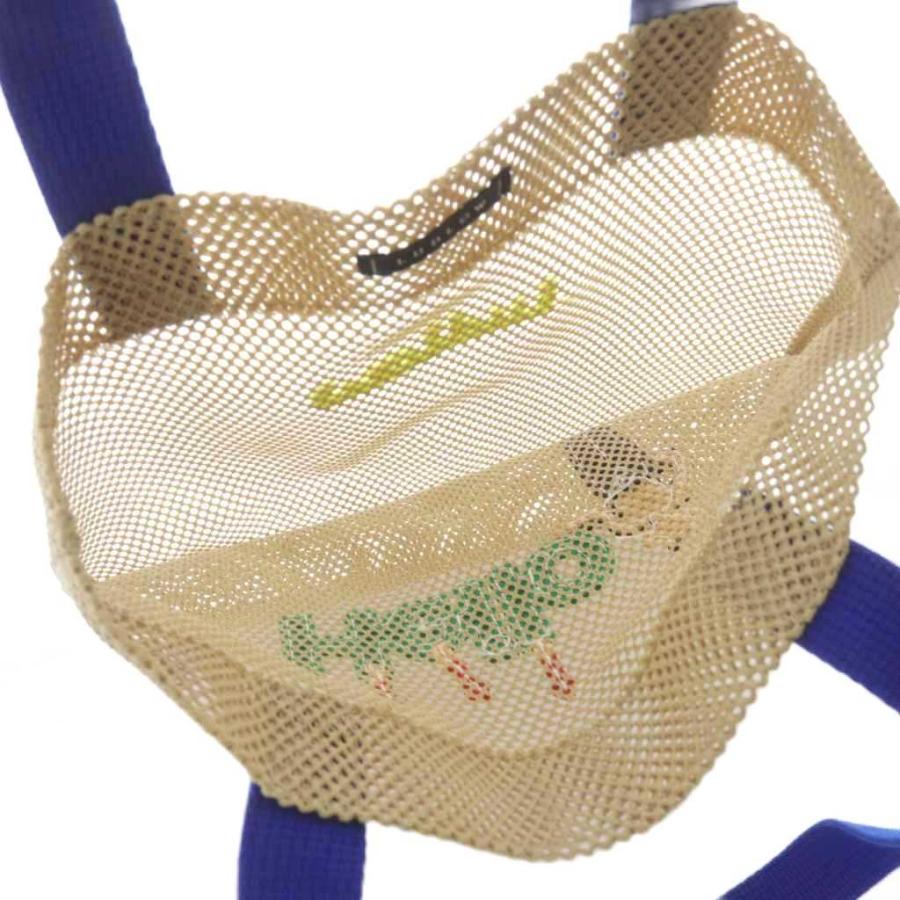 ラドロー LUDLOW Hello メッシュトートバッグ ハンドバッグ 茶色