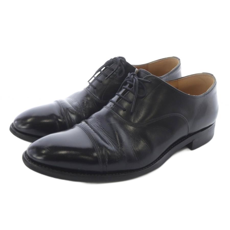 SCOTCH GRAIN ストレートチップ 25.5 黒 レザー 日本製 スコッチグレイン SCOTCH GRAIN HIROKAWA ストレートチップ レザー