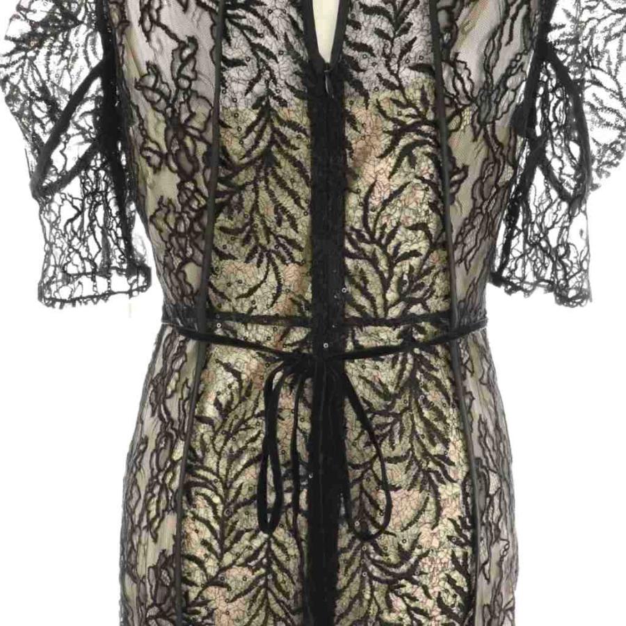 未使用品 フレイアイディー FRAY I.D 25SS リーフレースパイピング  