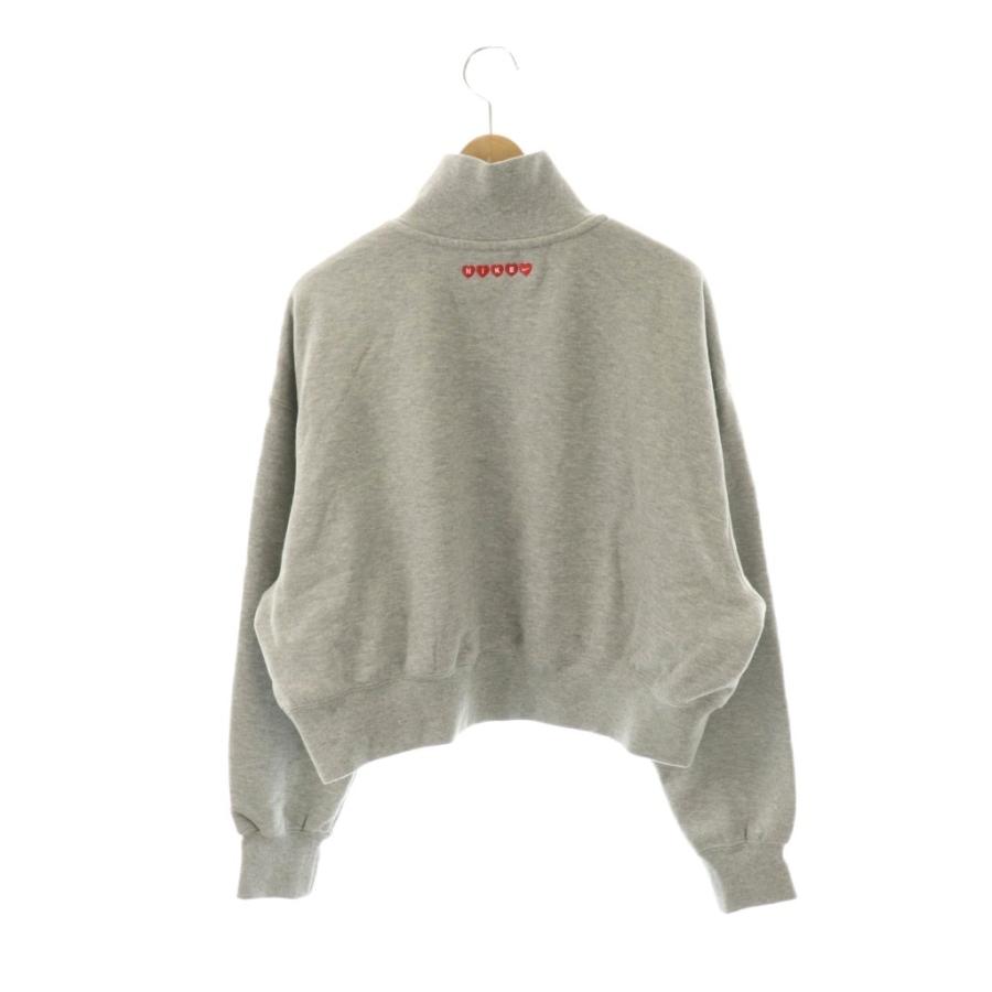 NIKE（ナイキ） NIKE HV8731-063 1/2ジップ クロップド スウェット