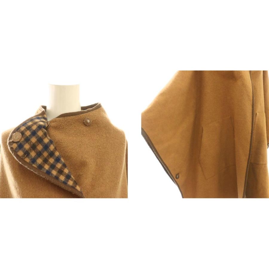 アメリヴィンテージ Ameri VINTAGE REVERSIBLE COLOR PONCHO COAT
