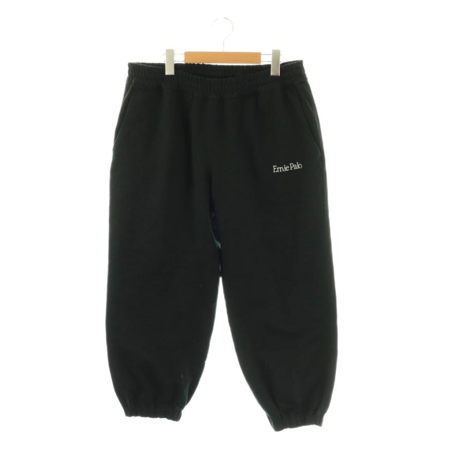 Ernie Palo アーニーパロ 25SS 日本製 Crew Neck Sweat ロゴ刺繍 クルーネックスウェット EP09CT02 48 BLACK トレーナー 裏毛 ラグラン トップス【新古品】【中古】【Ernie Palo】 Ernie Palo アーニーパロ 25SS 日本製 Crew Neck Sweat ロゴ刺繍