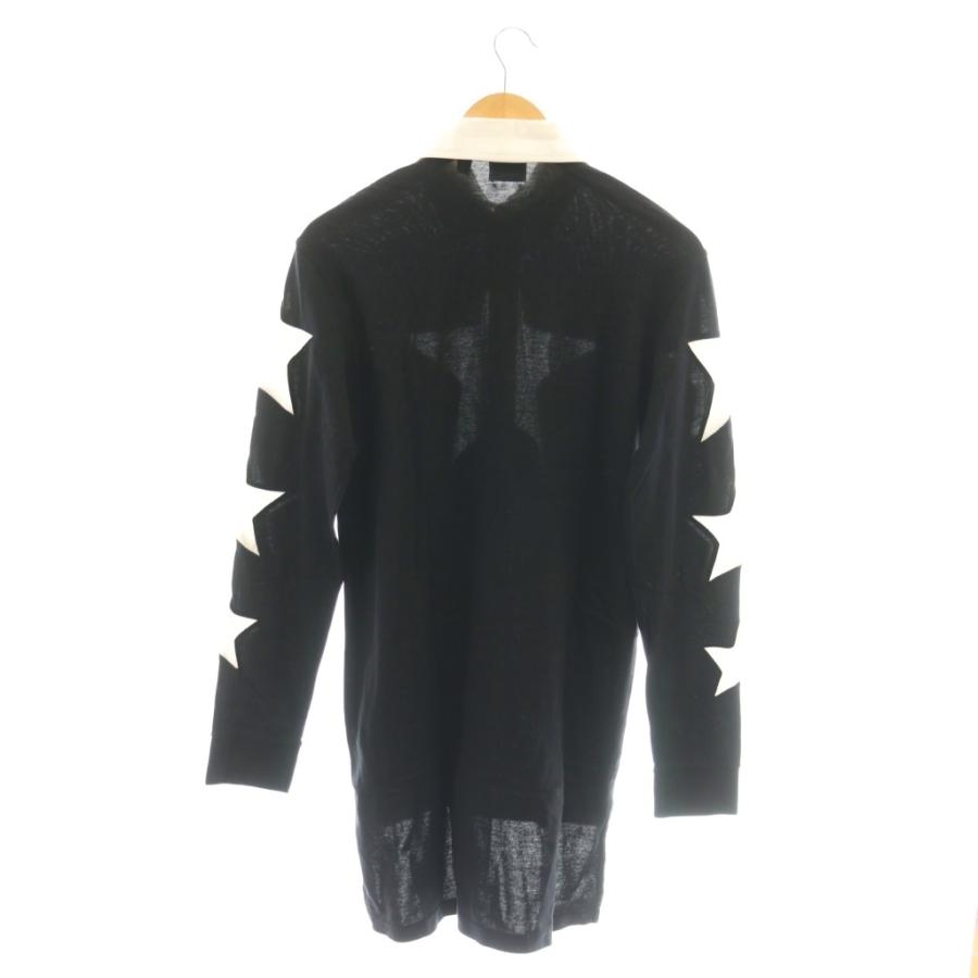 BURBERRY（バーバリー） スターシャツワンピース XS 黒 ブラック 白
