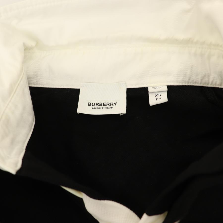 BURBERRY（バーバリー） スターシャツワンピース XS 黒 ブラック 白