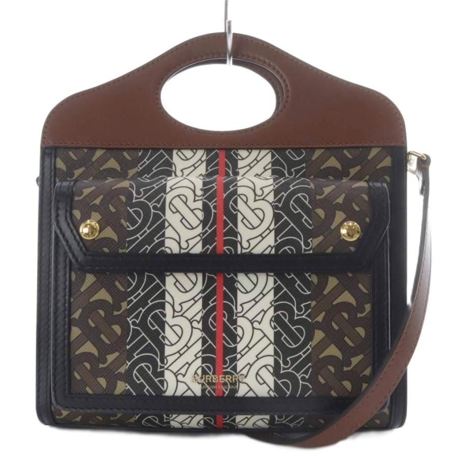 BURBERRY（バーバリー） BURBERRY TBモノグラム ストライプ ミニ  