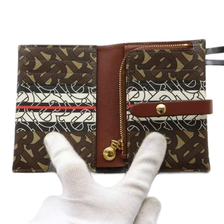 BURBERRY TBロゴ モノグラム 二つ折り財布 BURBERRY（バーバリー） BURBERRY TBモノグラムショルダーウォレット 2