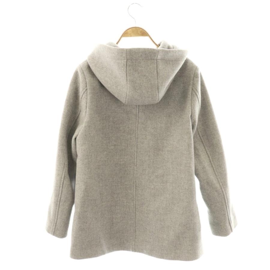 カージュ Khaju コート アウター ノーカラー フード ジップアップ 