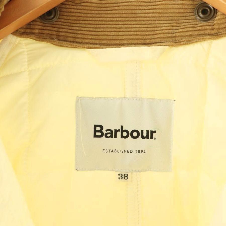 バブアー Barbour キルティングコート ステンカラー 中綿 38  