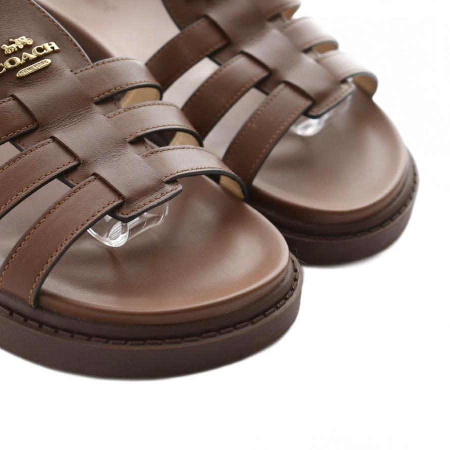 COACH（コーチ） フラニー サンダル グラディエーター 8 茶 ブラウン