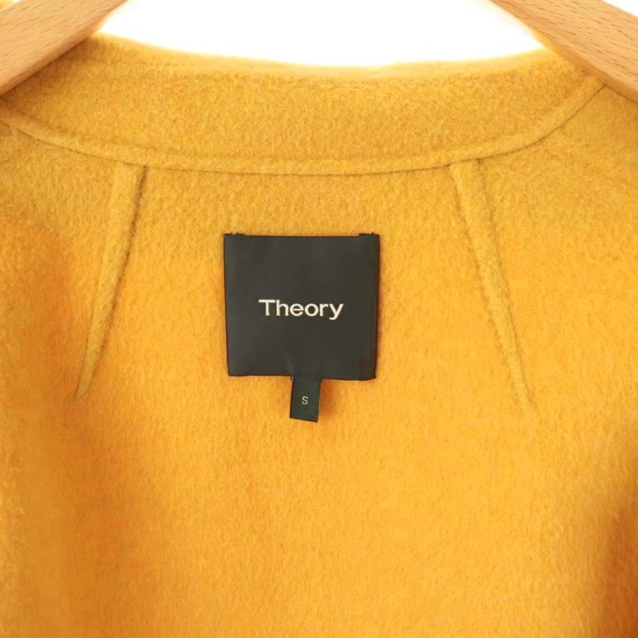美品 theory セオリー コート チェック OVERLAY S theory（セオリー） Theory NEW DIVIDE LUXE OVERLAY DF ハーフコート