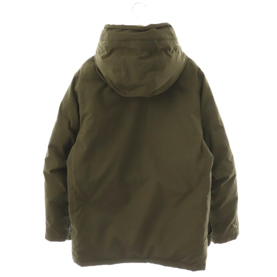 DANTON カーキ ダウンジャケット 中古・古着通販】DANTON (ダントン) ファー付ダウンジャケット カーキ