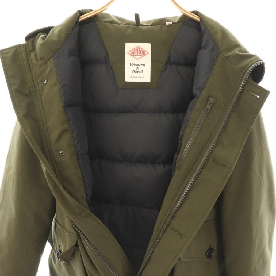 ダントン DANTON JD-8535 ダウンジャケット ダウンコート 40 カーキ