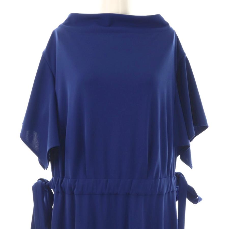 アドーア ADORE ドライジャージーワンピース 38 ブルー /DO □OS