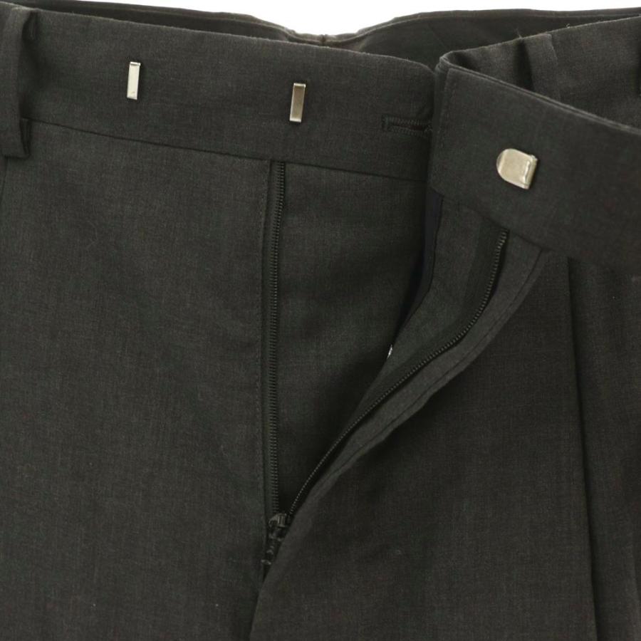 オーラリー AURALEE TROPICAL WOOL SLACKS スラックスパンツ タック 3