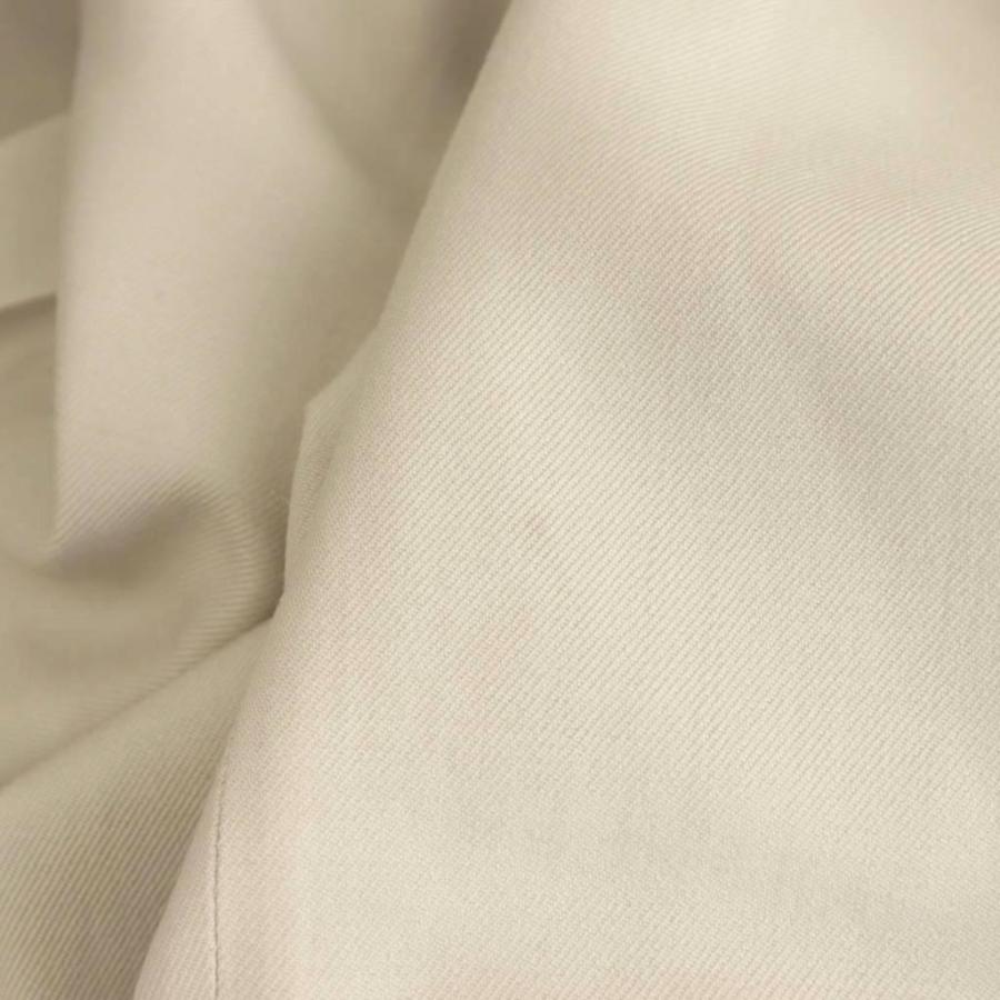 エブール ebure タック テーパードパンツ ジッパーフライ ウール 36