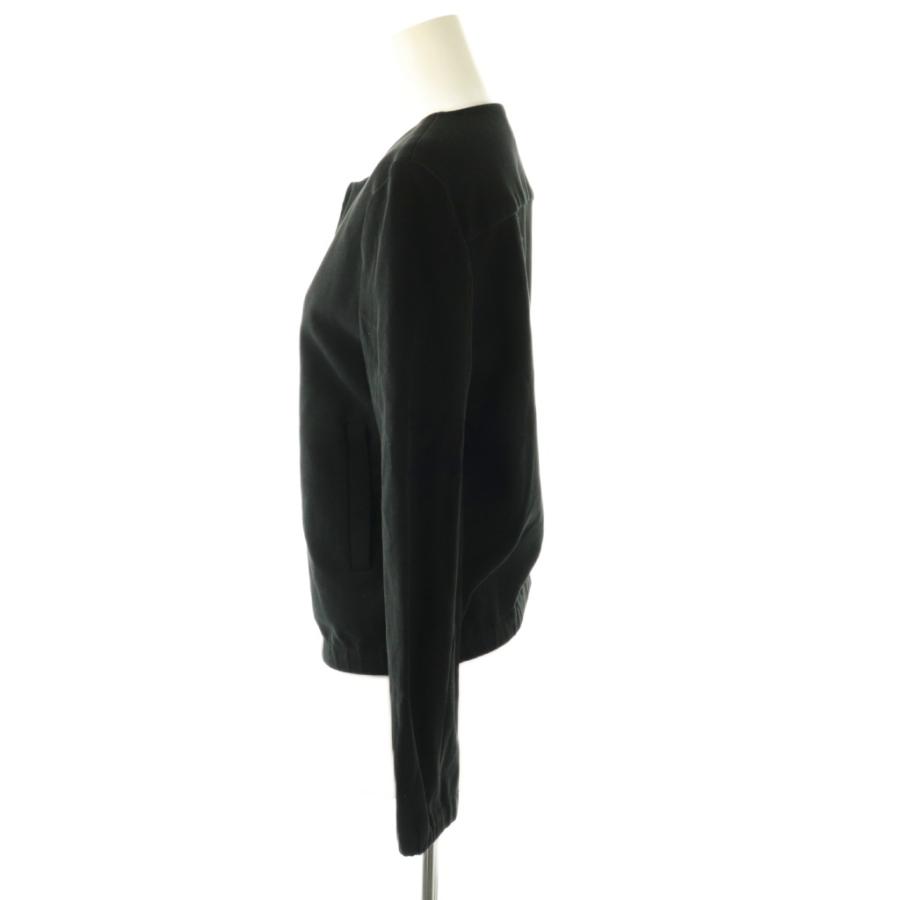 theory（セオリー） コットン ジップアップ ノーカラージャケット