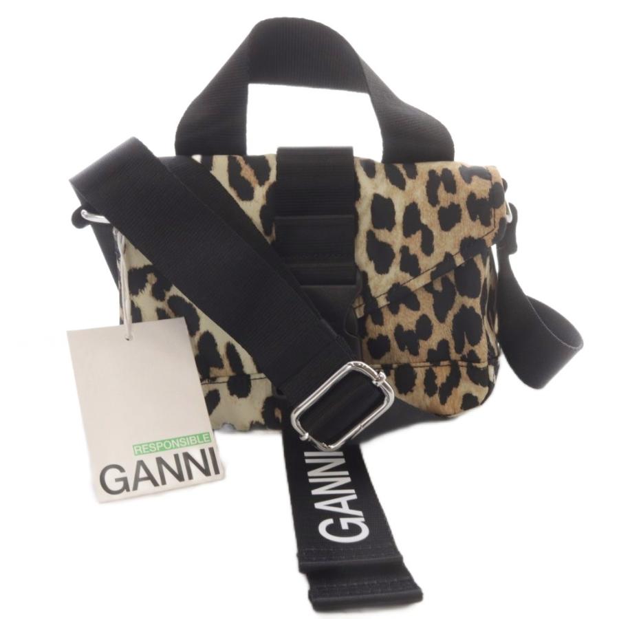 未使用品 ガニー GANNI Recycled Tech Mini Satchel ショルダーバッグ