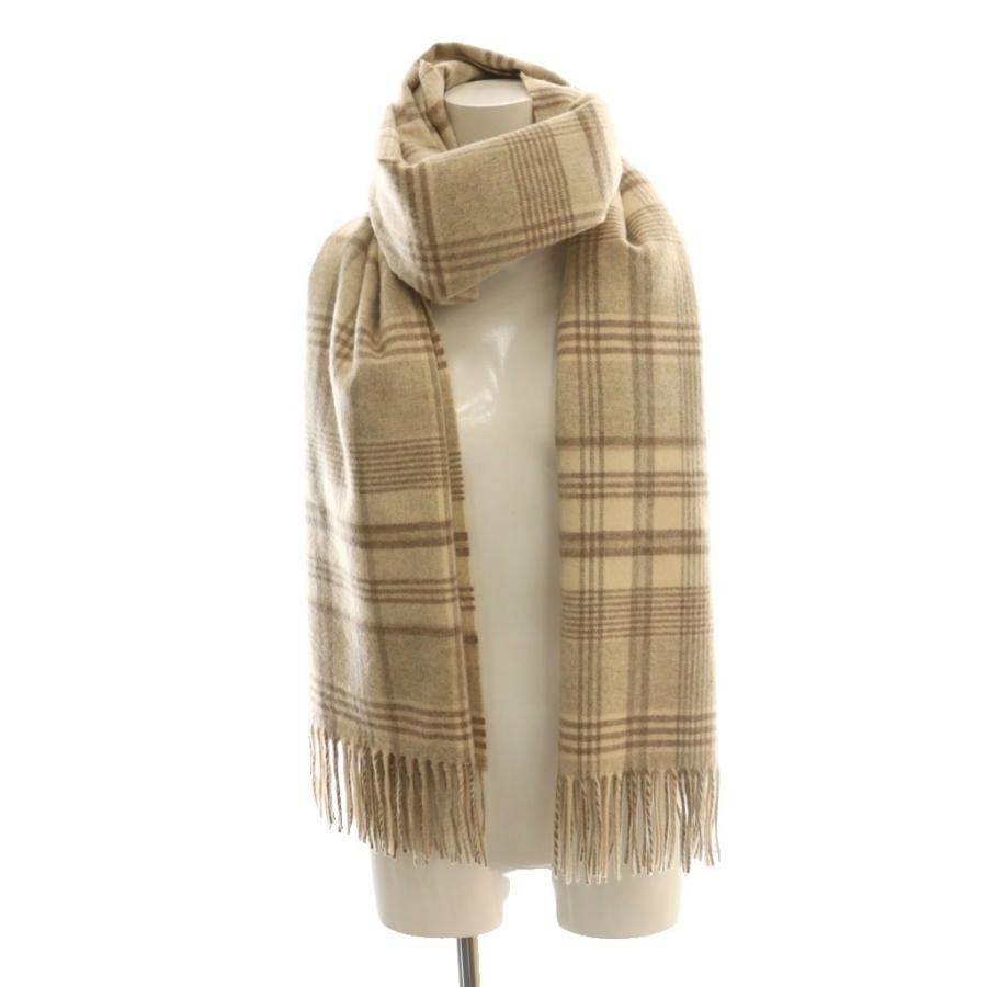 ジョンストンズオブエルガン Johnstons of Elgin マフラー チェック柄