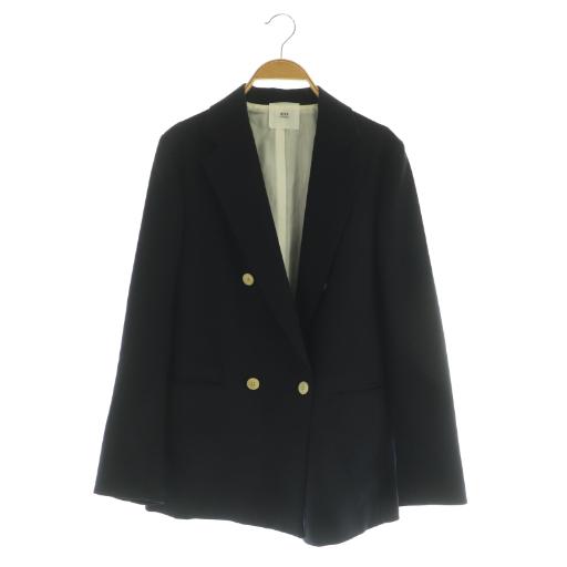 イエナラブークル IENA LA BOUCLE ウールダブルブレストジャケット 総 