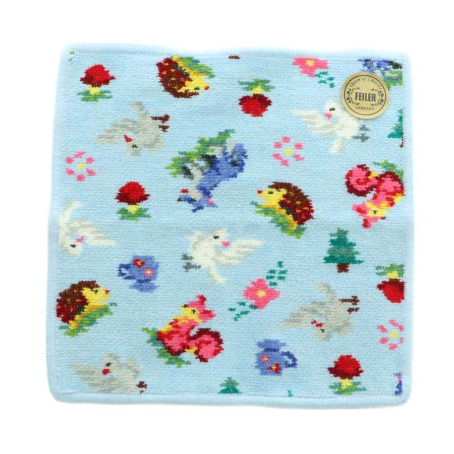 フェイラー FEILER × 鳩居堂 ハイジハッピーピジョン タオルハンカチ