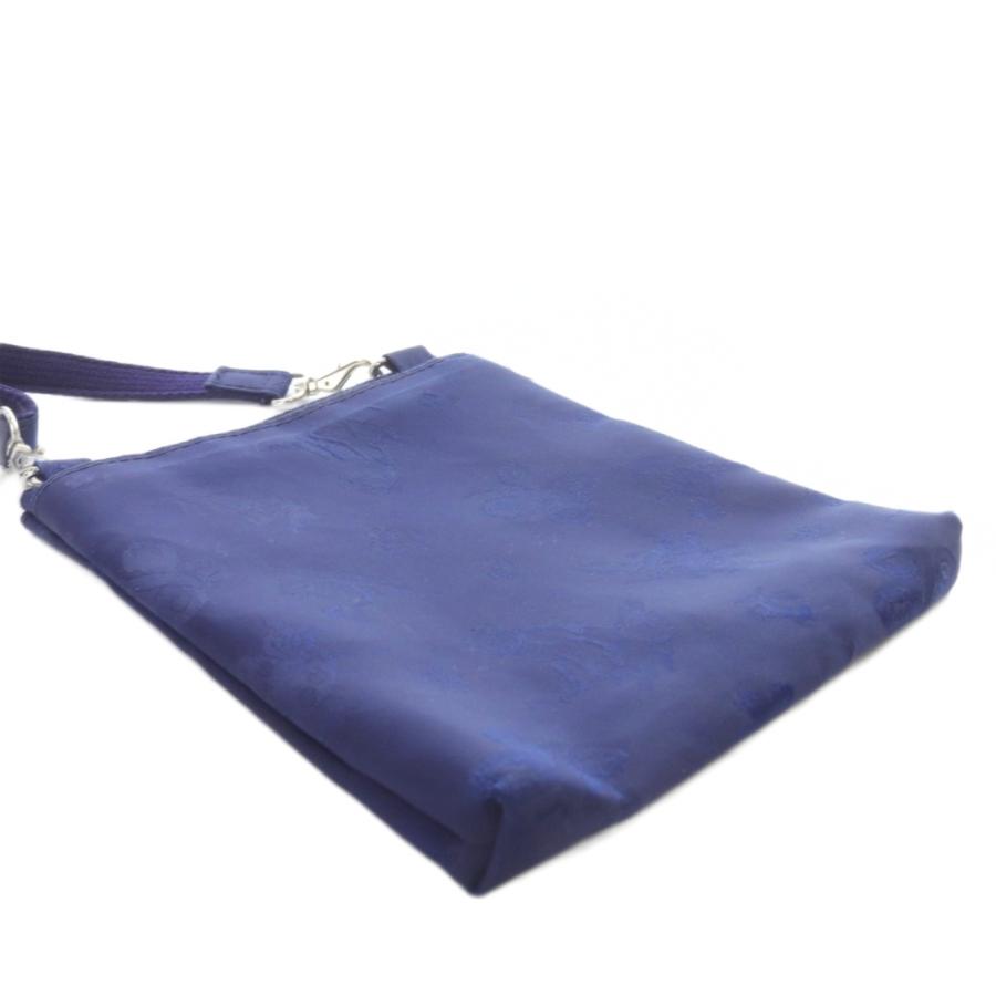 【中古】フェイラー FEILER ハイジジャガード スマホショルダーバッグ 紺 ネイビー /SR レディース フェイラー FEILER ハイジジャガード スマホショルダーバッグ 紺