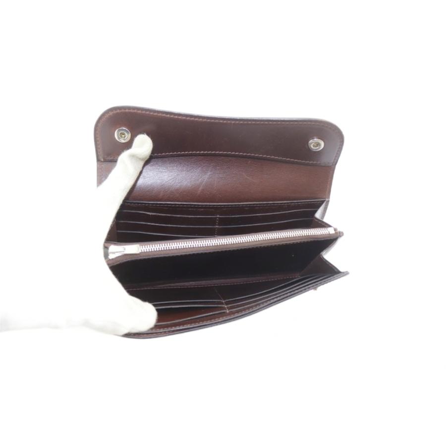 ワイルドスワンズ WILDSWANS WAVE スフマートレザー 長財布 ブラウン