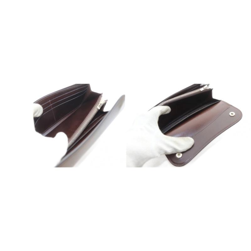 ワイルドスワンズ WILDSWANS WAVE スフマートレザー 長財布 ブラウン