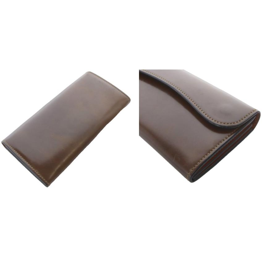 ワイルドスワンズ WILDSWANS WAVE 長財布 シェルコードバン ダブル