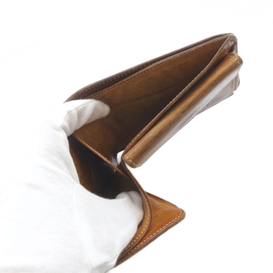 ワイルドスワンズ WILDSWANS GROUNDER 二つ折り財布 レザー 茶