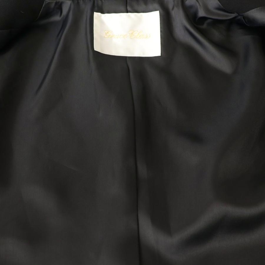 グレースクラス GRACE Class 25AW サテンボウ付テーラードジャケット  