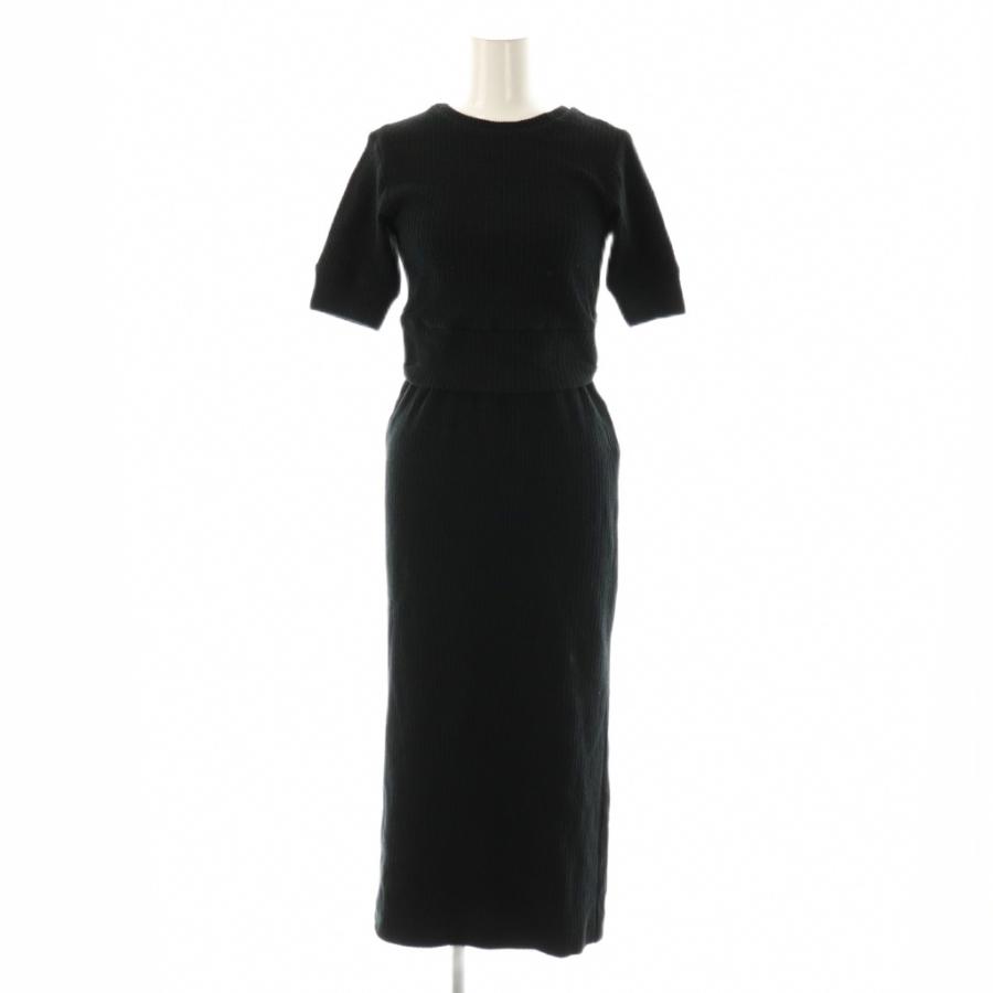 Her lip to 2way Ribbed Dress ワンピース　値下げ！ Her lip to ハーリップトゥ Her lip to 2Way Ribbed Dress ワンピース