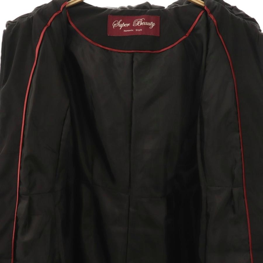スーパービューティ SuperBeauty ダウンコート 40 ブラック /DO □OS