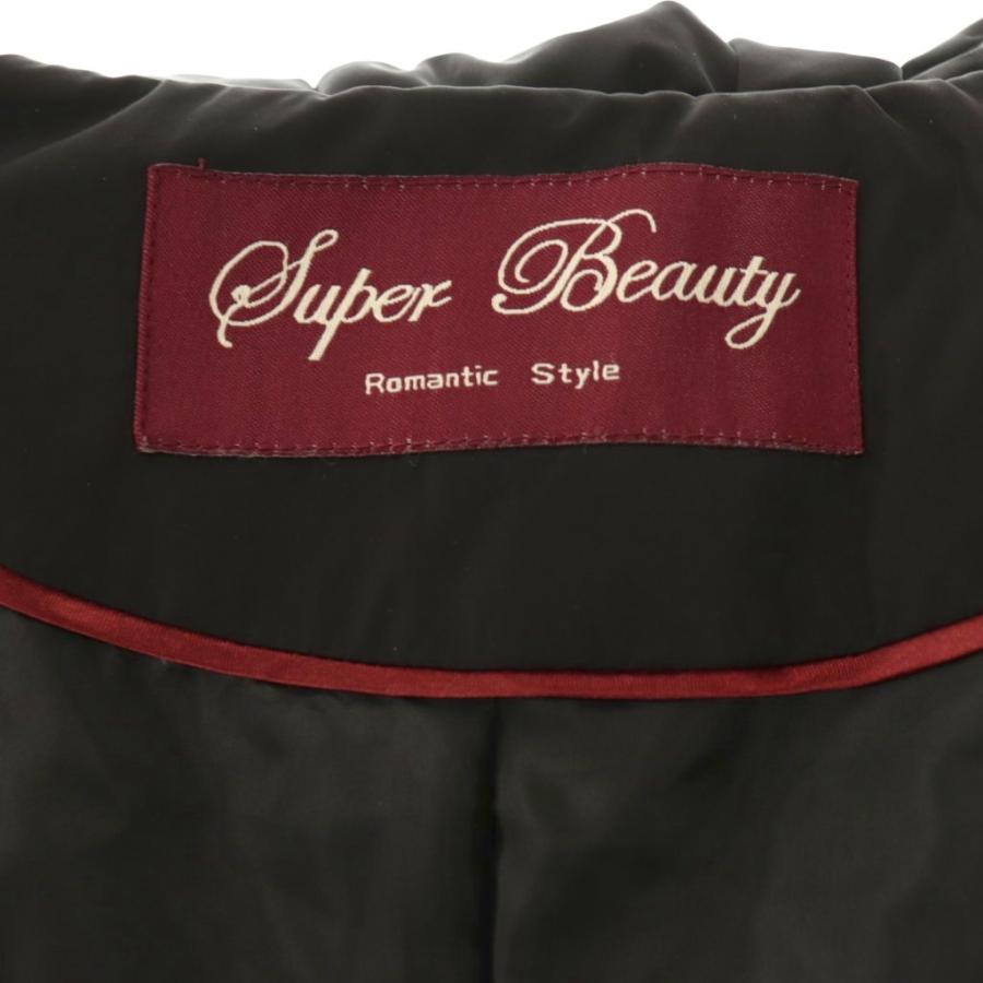 スーパービューティ SuperBeauty ダウンコート 40 ブラック /DO □OS