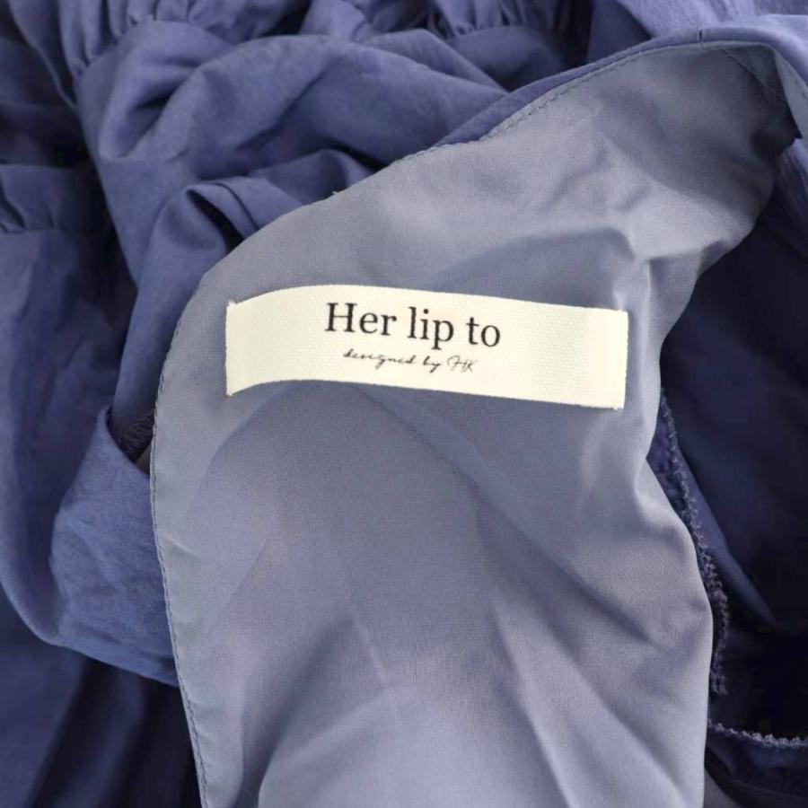 Her lip to ハーリップトゥ Her lip to Viera Pintuck Tiered Dress