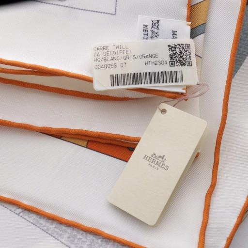 【未使用に近い】エルメス　Hermès　カレ　90　スカーフ　シュバロスコープ HERMES（エルメス） 未使用品 スカーフ カレ90 CA DECOIFFE! サ