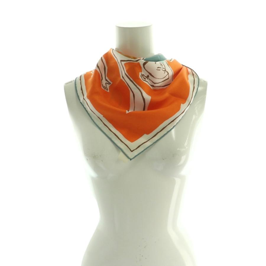 HERMES（エルメス） カレ70 コレグラフィ エケストル CHORE GRAPHIE