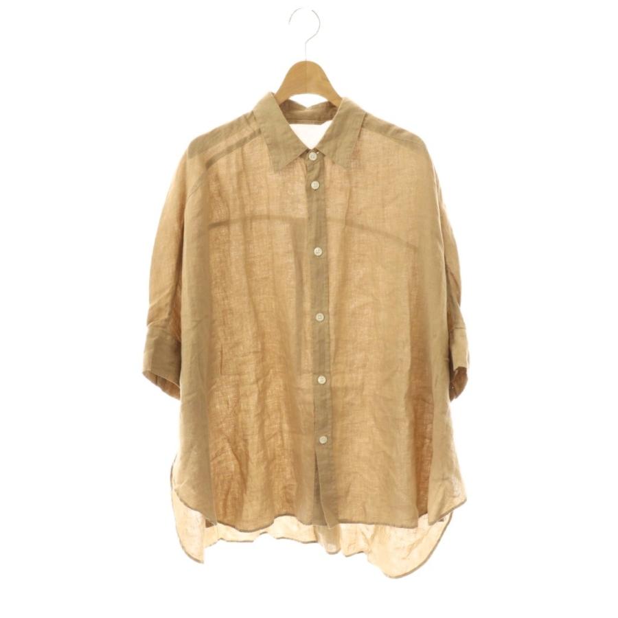 スピック&スパン Spick&Span 25SS 60リネンキャンバスドルマンン