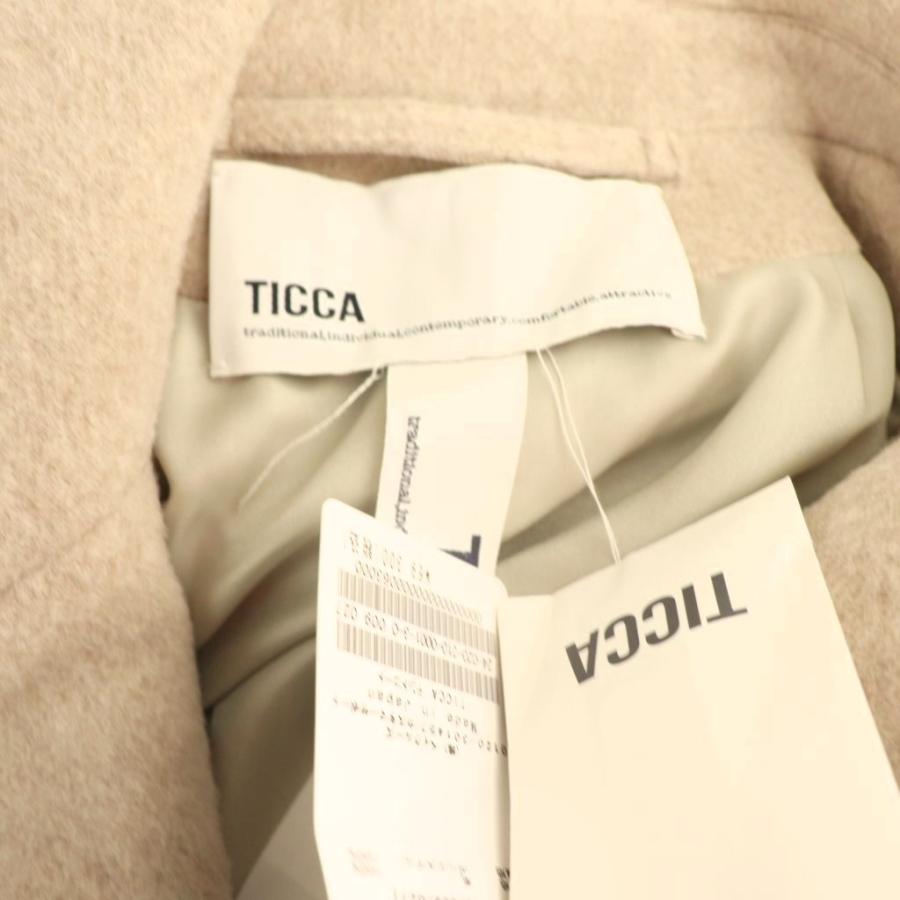 ティッカ TICCA 24AW テントコート ダブル ロング F ベージュ /HK □OS