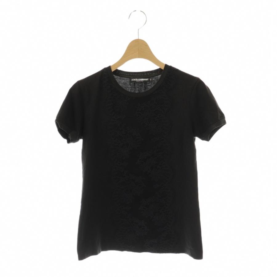 DOLCE&GABBANA（ドルチェ & ガッバーナ） ドルガバ レース刺繍Tシャツ 