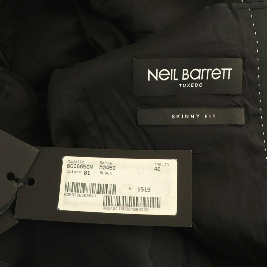 ニールバレット Neil Barrett 総柄総裏地2Bテーラードジャケット 