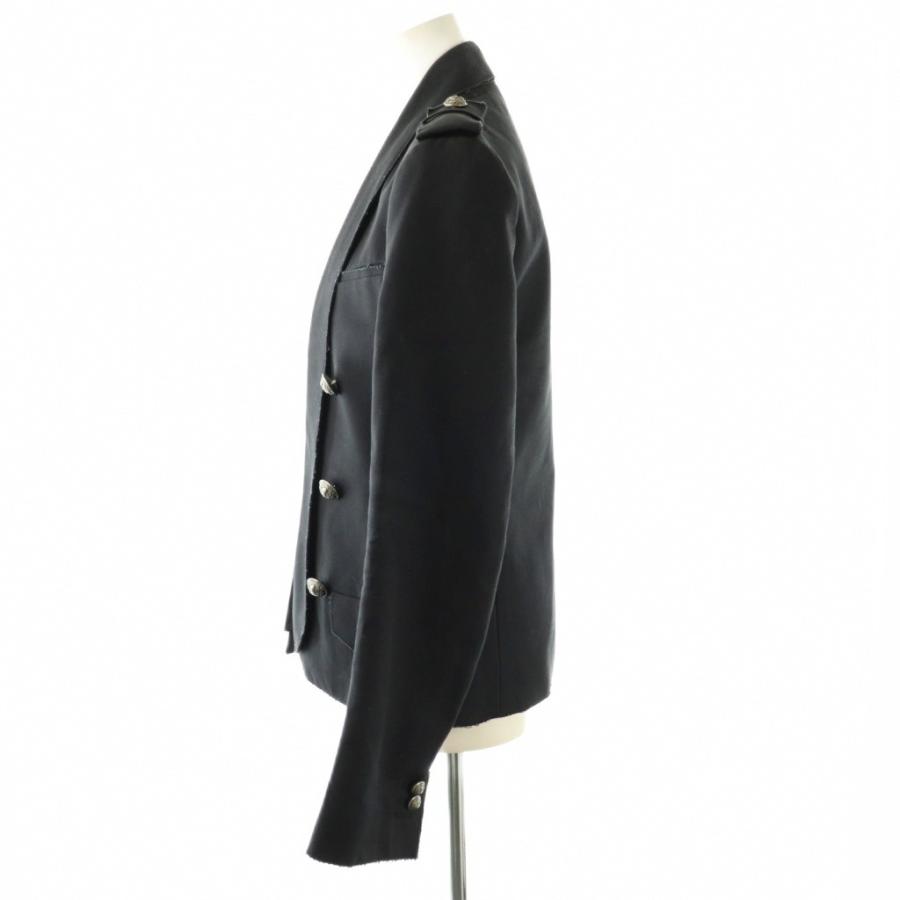 BALMAIN バルマン ナポレオンジャケット Pコート 中古・古着通販】BALMAIN (バルマン) ナポレオンPコート グレー サイズ