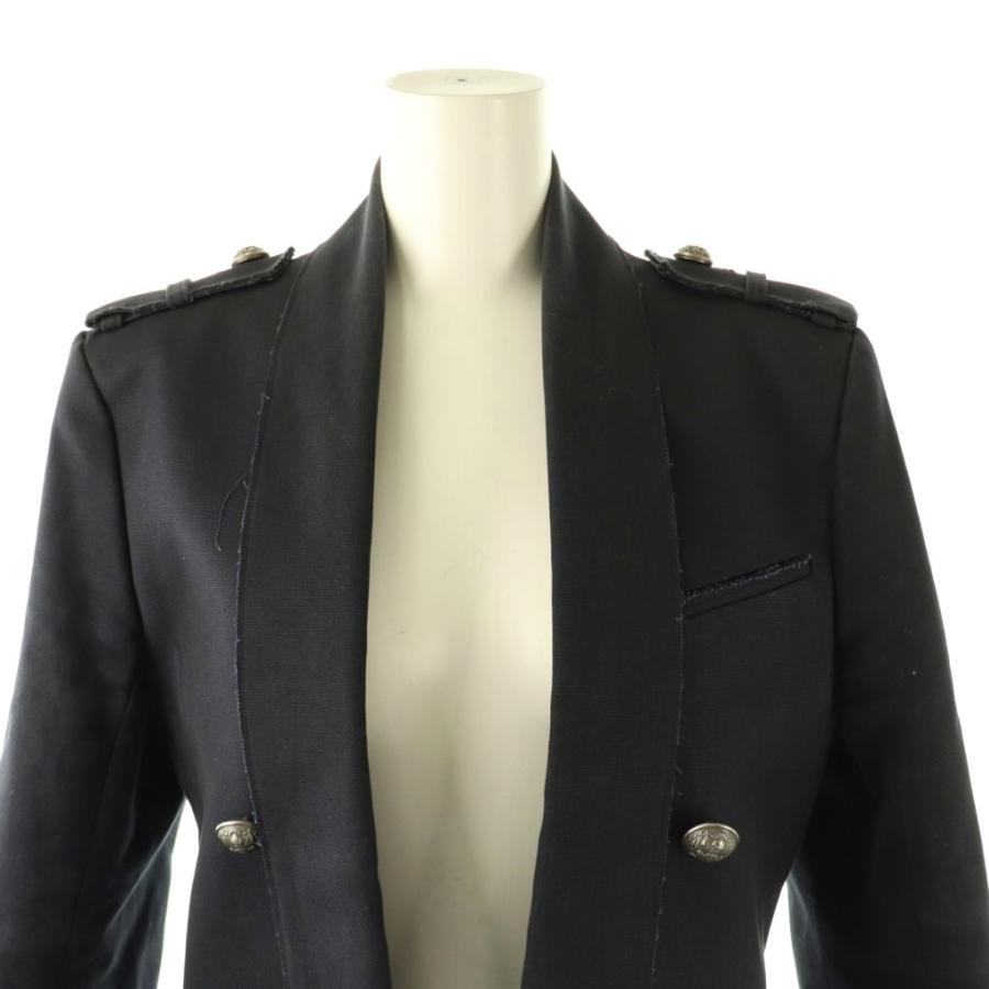 バルマン BALMAIN ナポレオンジャケット 46 ダークネイビー
