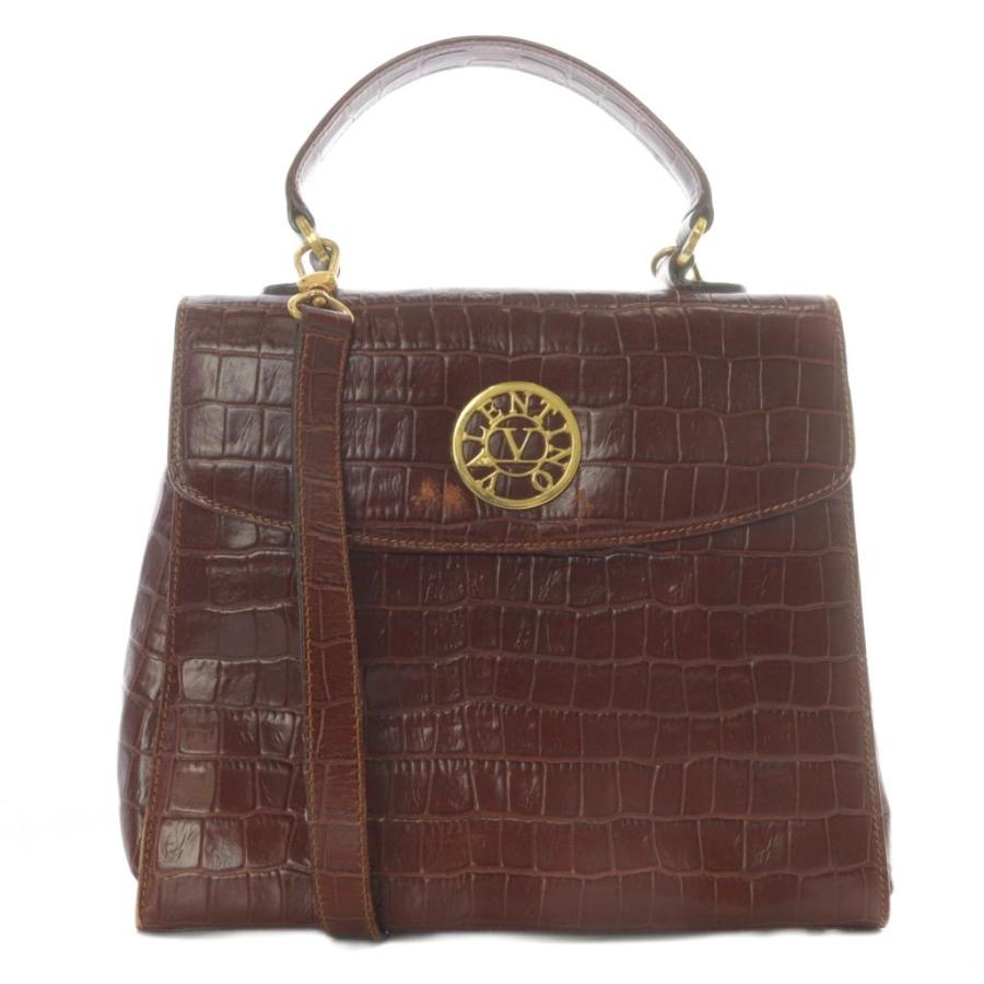 ヴァレンティノ ガラヴァーニ VALENTINO GARAVANI クロコ型押し