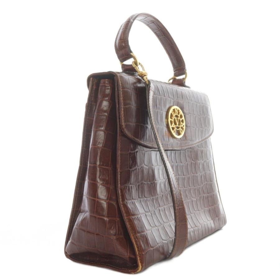 ヴァレンティノ ガラヴァーニ VALENTINO GARAVANI クロコ型押し