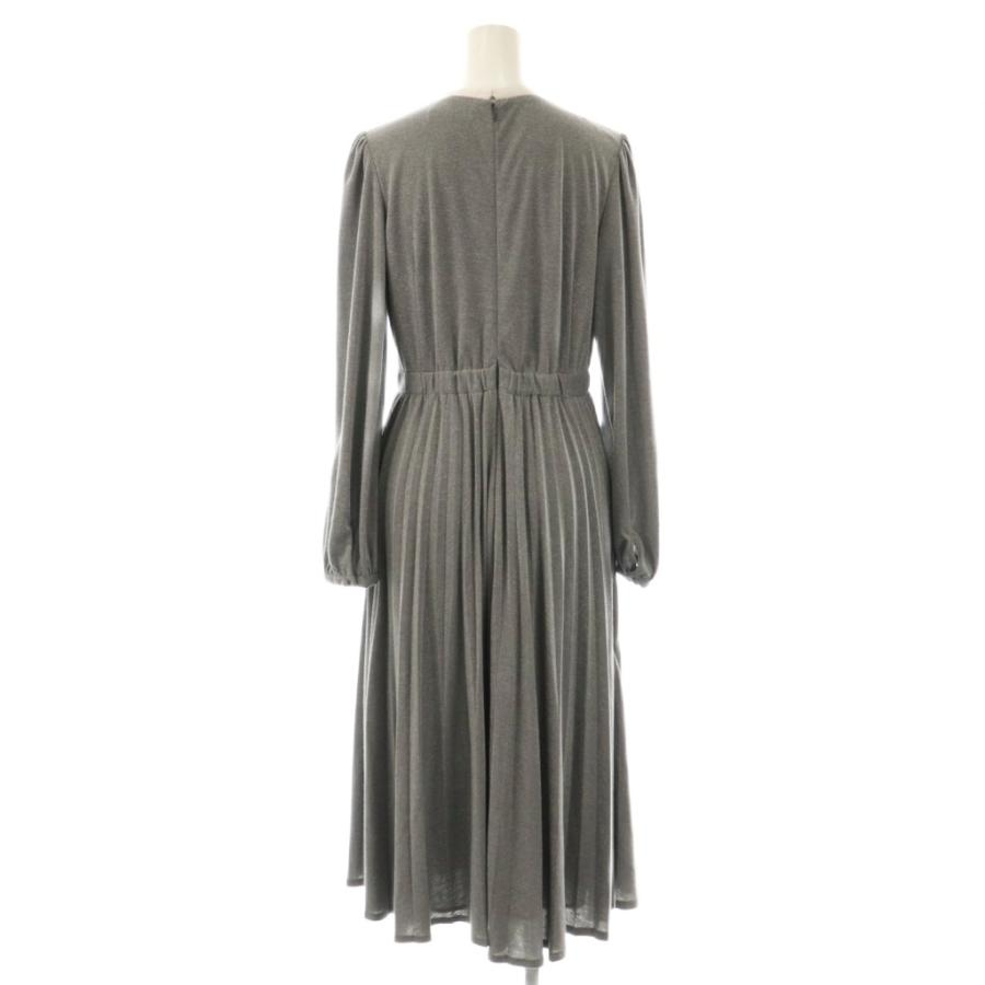 CELFORDセルフォード　プリーツデザインボウタイワンピース セルフォード CELFORD 23AW プリーツデザインボウタイワンピース 長袖